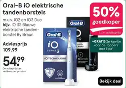Etos Oral-B iO elektrische tandenborstels aanbieding