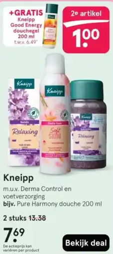 Etos Kneipp aanbieding