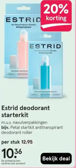 Etos Estrid deodorant starterkit aanbieding