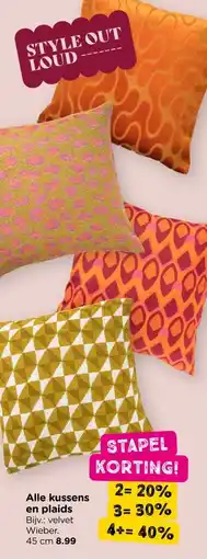 Xenos Alle kussens en plaids aanbieding