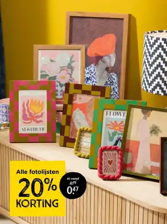 Xenos Fotolijsten aanbieding