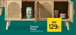 Xenos Dressoir Flores aanbieding