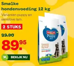 Welkoop Smølke hondenvoeding aanbieding
