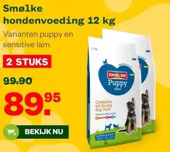 Welkoop Smølke hondenvoeding aanbieding