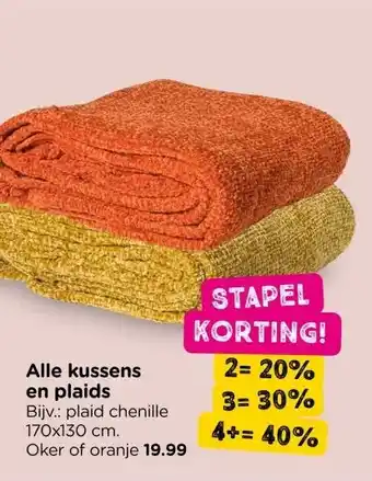 Xenos Alle kussens en plaids aanbieding