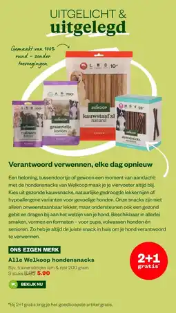 Welkoop Alle Welkoop hondensnacks aanbieding