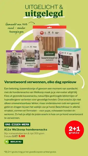 Welkoop Alle Welkoop hondensnacks aanbieding