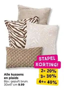 Xenos Alle kussens en plaids aanbieding