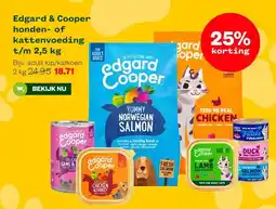 Welkoop Edgard & Cooper honden- of kattenvoeding aanbieding