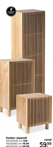 Xenos Kasten Japandi aanbieding