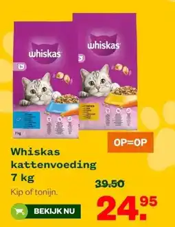 Welkoop Whiskas kattenvoeding aanbieding