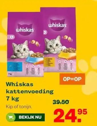 Welkoop Whiskas kattenvoeding aanbieding