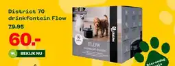 Welkoop District 70 drinkfontein Flow aanbieding
