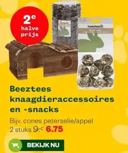 Welkoop Beeztees knaagdieraccessoires aanbieding