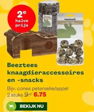 Welkoop Beeztees knaagdieraccessoires aanbieding