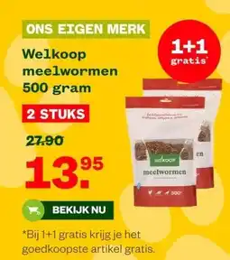 Welkoop Welkoop meelwormen aanbieding