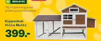 Welkoop Kippenhok Villa Multi aanbieding
