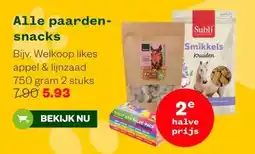 Welkoop Alle paarden- snacks aanbieding