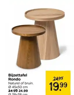 Xenos Bijzettafel Rondo aanbieding
