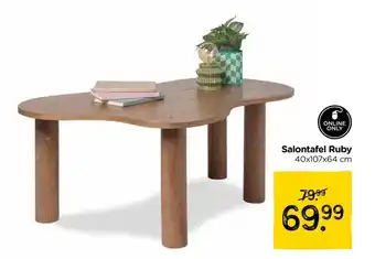 Xenos Salontafel Ruby aanbieding