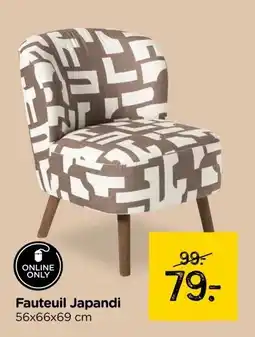 Xenos Fauteuil Japandi aanbieding