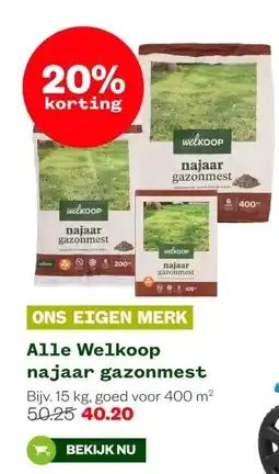 Welkoop Alle Welkoop najaar gazonmest aanbieding