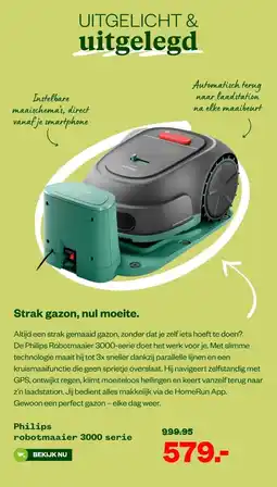 Welkoop Philips robotmaaier aanbieding