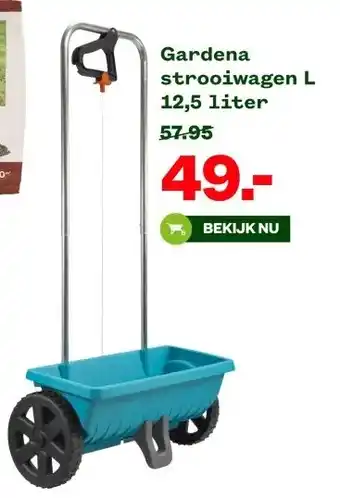 Welkoop Gardena strooiwagen L aanbieding