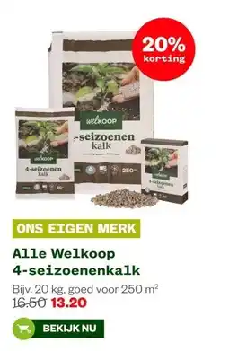 Welkoop Alle Welkoop 4-seizoenenkalk aanbieding