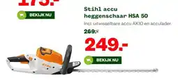 Welkoop Stihl accu heggenschaar aanbieding