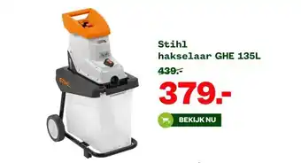 Welkoop Stihl hakselaar aanbieding