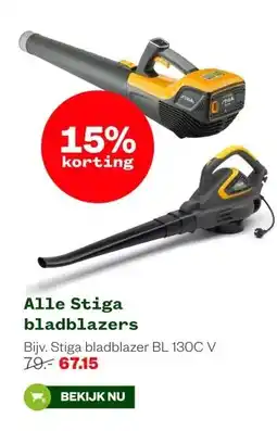Welkoop Alle Stiga bladblazers aanbieding