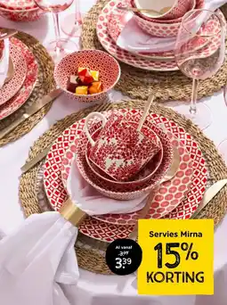 Xenos Alles in servies aanbieding
