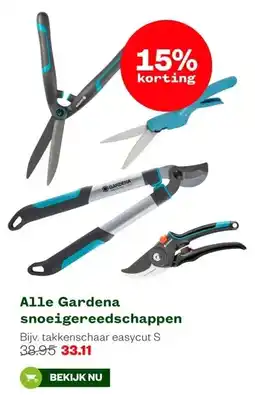 Welkoop Alle Gardena snoeigereedschappen aanbieding
