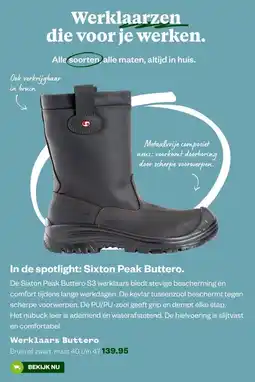Welkoop Werklaars Buttero aanbieding