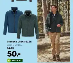 Welkoop Veleste vest Felix aanbieding