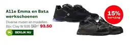 Welkoop Alle Emma en Bata werkschoenen aanbieding