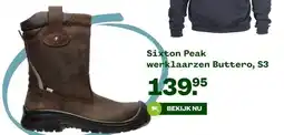 Welkoop Sixton Peak werklaarzen Buttero, aanbieding