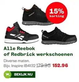 Welkoop Alle Reebok of Redbrick aanbieding