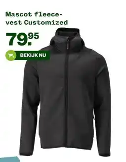 Welkoop Mascot fleece-vest Customized aanbieding
