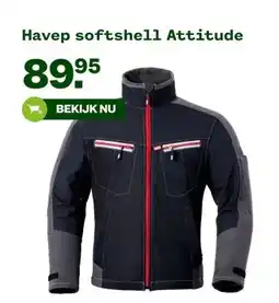 Welkoop Havep softshell Attitude aanbieding