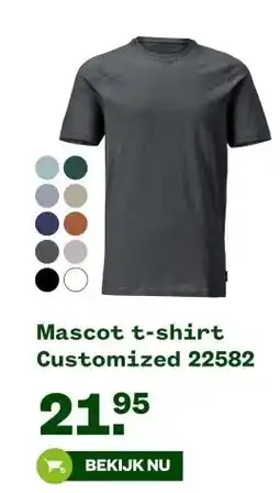 Welkoop Mascot t-shirt Customized 22582 aanbieding