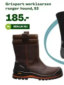 Welkoop Grisport werklaarzen ranger hound, aanbieding