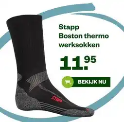 Welkoop Stapp Boston thermo werksokken aanbieding