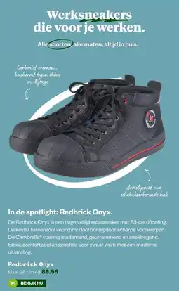 Welkoop Redbrick Onyx Maat aanbieding