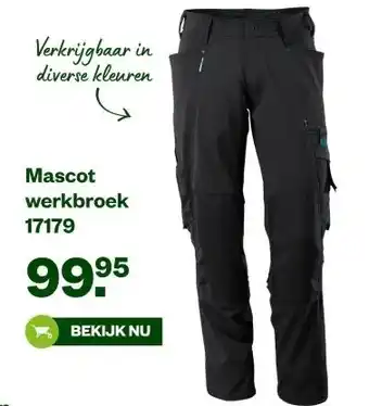 Welkoop Mascot werkbroek 17179 aanbieding