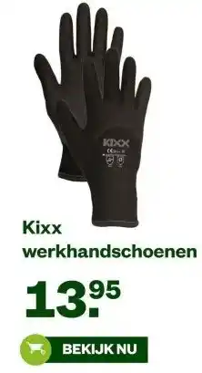 Welkoop Kixx werkhandschoenen aanbieding