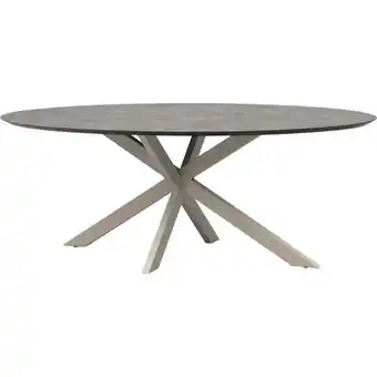 Trendhopper Eettafel Luna Ovaal aanbieding