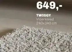 Trendhopper Vloerkleed Twiggy 240x340 cm aanbieding