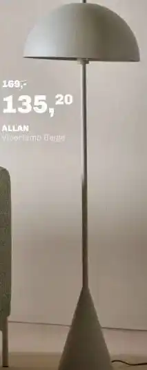 Trendhopper Vloerlamp Allan Beige aanbieding